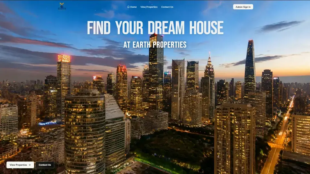 Earth Properties - Real Estate & Property Portal